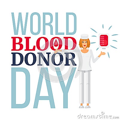 World Blood Donor Day Stock Photo