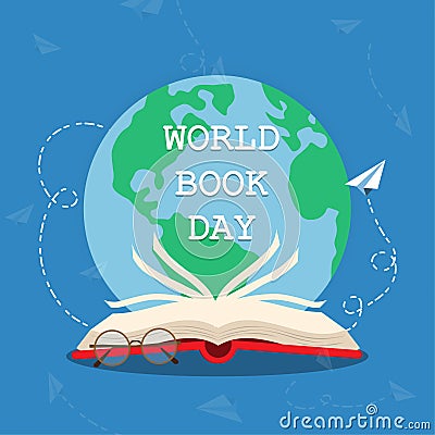 World Book Day 02 Vector Illustration