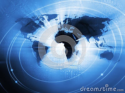 World Business Background Stock Photo