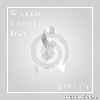 World cancer day Vector Illustration