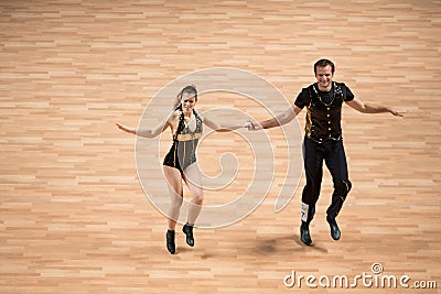 World championship on Acrobatic Rock 'n' roll and the World Masters boogie-woogie Editorial Stock Photo