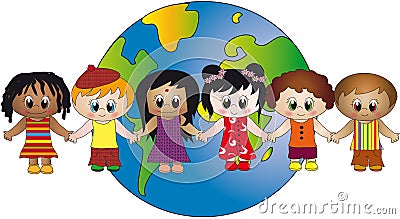 World of children Stock Photo