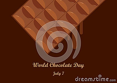 World Chocolate Day vector Vector Illustration