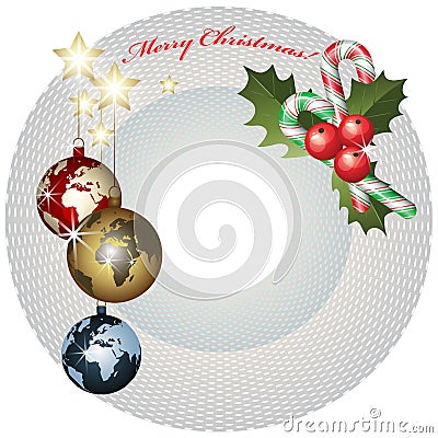 World Christmas Vector Illustration