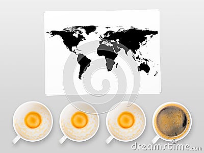 World coffee Stock Photo