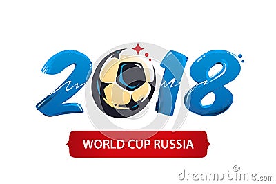 World Cup 2018 Vector Vector Illustration