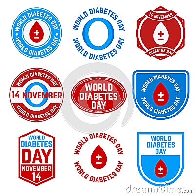 World diabetes day Vector Illustration