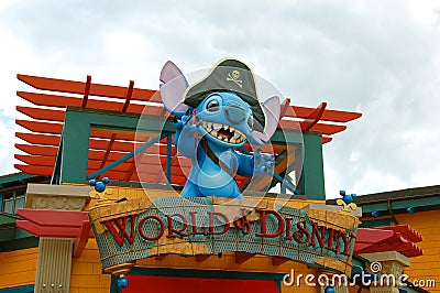 World of Disney Editorial Stock Photo