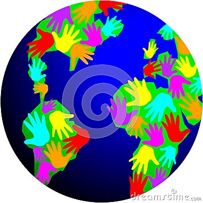 World of Diversity Stock Photo