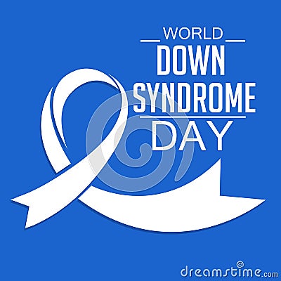 World Down Syndrome Day Stock Photo