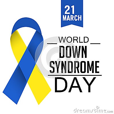 World Down Syndrome Day Stock Photo