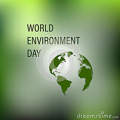 World Environment Day Vector Illustration