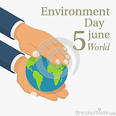 World Environment Day Vector Illustration