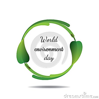 World environment day. Vector Illustration