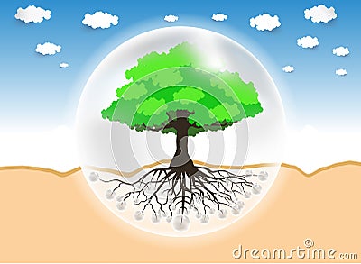 World environment day Vector Illustration