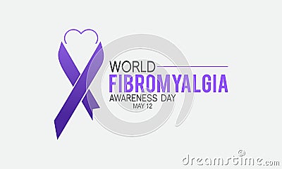 World Fibromyalgia Awareness Prevention and awareness Vector Concept. Banner, Poster World Fibromyalgia Awareness Campaign Vector Illustration