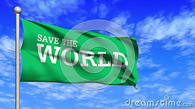 World Flag Animation stock footage. Video of world, conceptual - 75628116