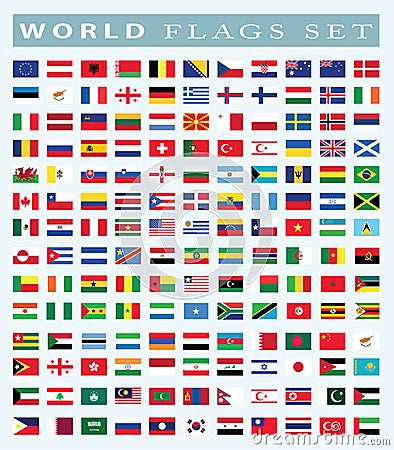 World Flags icon, vector illustration. Vector Illustration