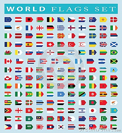 World Flags icon, vector illustration. Vector Illustration