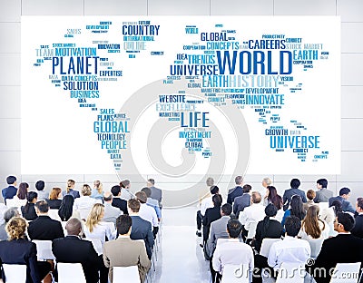 World Globalization International Life Planet Concept Stock Photo