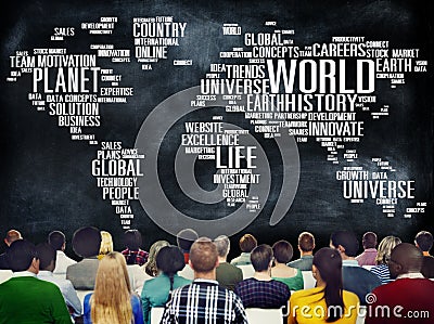 World Globalization International Life Planet Concept Stock Photo