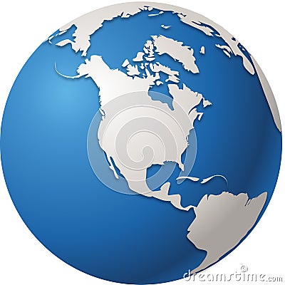 World globe Stock Photo