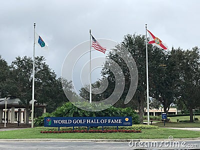 World Golf Hall of Fame, St. Augustine, FL Editorial Stock Photo