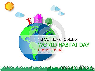 World Habitat Day Stock Photo