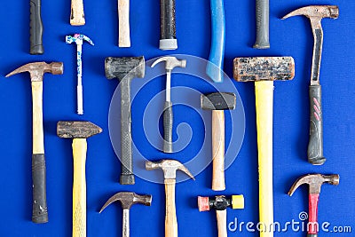 World of hammers Stock Photo