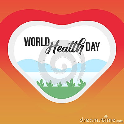 World Health Day Banner. Occasional Banner template Stock Photo