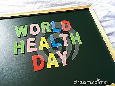 World Health Day Stock Photo