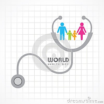 World Health Day Vector Illustration