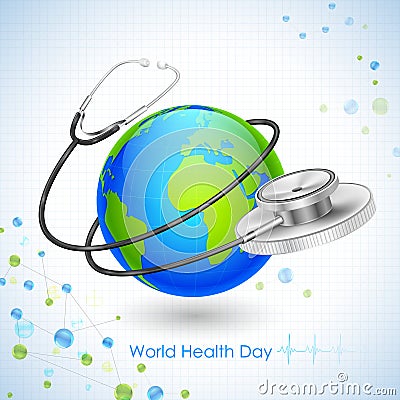 World Health Day Vector Illustration