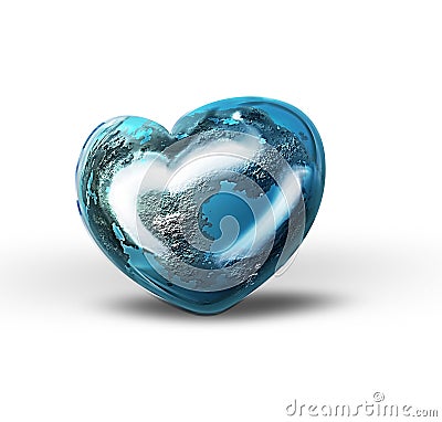 World heart Stock Photo