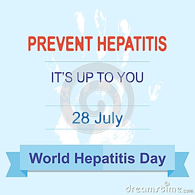 World Hepatitis Day Vector Illustration