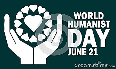 World Humanist Day Vector Illustration