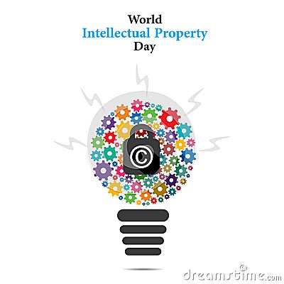 World Intellectual Property Day Vector Illustration