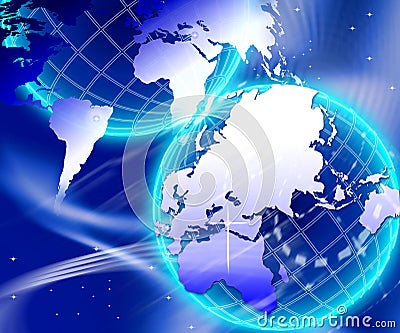 World internet Network Stock Photo