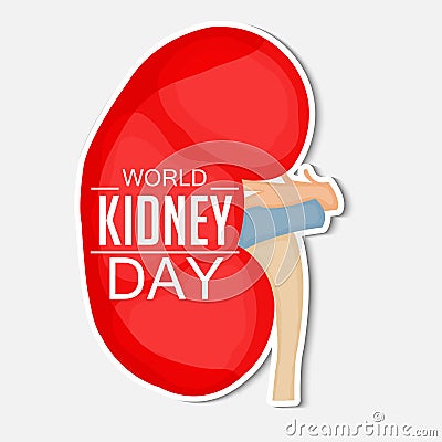 World Kidney Day Cartoon Illustration