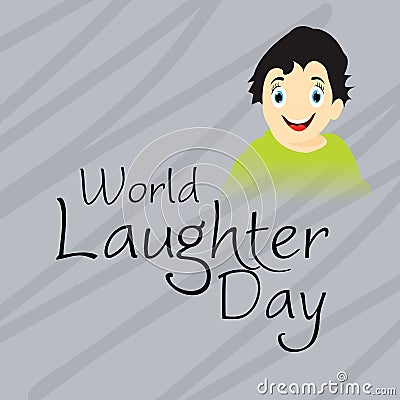 World Laughter Day. Stock Photo