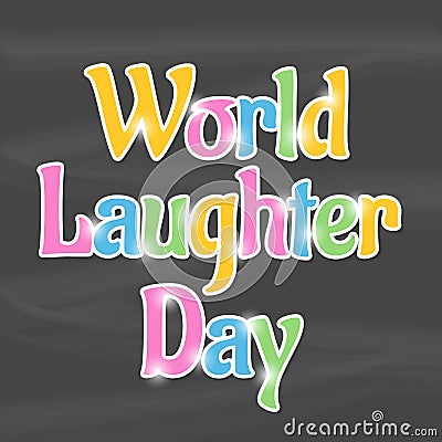 World Laughter Day. Stock Photo