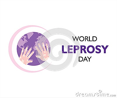 World Leprosy Day Vector Illustration Vector Illustration