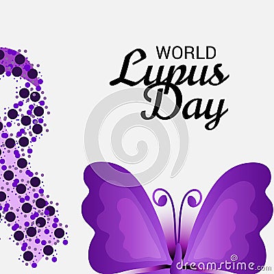World Lupus Day. Stock Photo