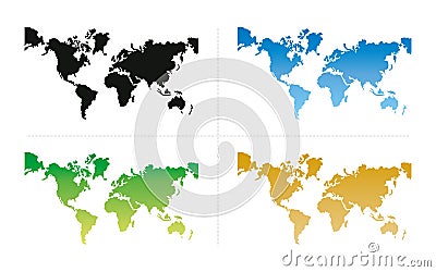 World Map Stock Photo