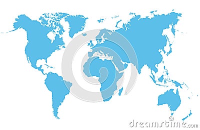 World Map Vector Illustration