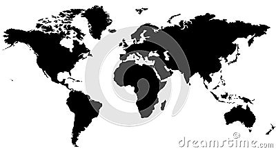 World Map Vector Illustration