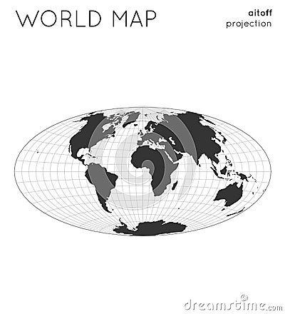 World map. Vector Illustration