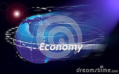 World map or globe economy Stock Photo