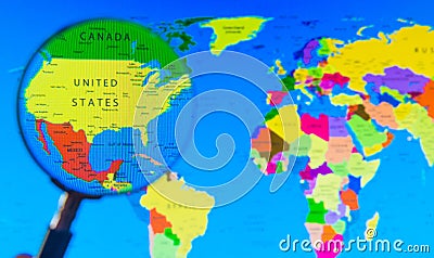 World map Stock Photo