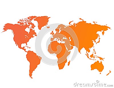 World map vector Vector Illustration